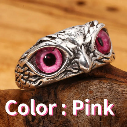 Trendy Adjustable Owl Ring