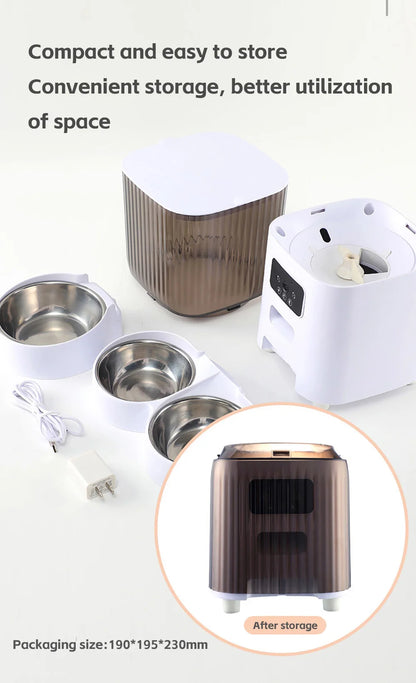 Smart Automatic Cat Feeder with Camera