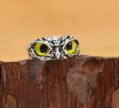 Trendy Adjustable Owl Ring