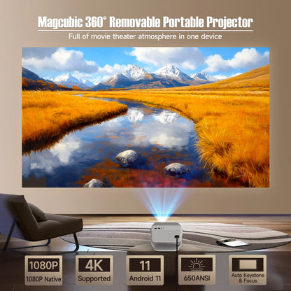 Magcubic 650ANSI 4K Projector