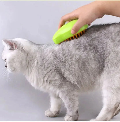 3-in-1 Electric Pet Steamy Brush