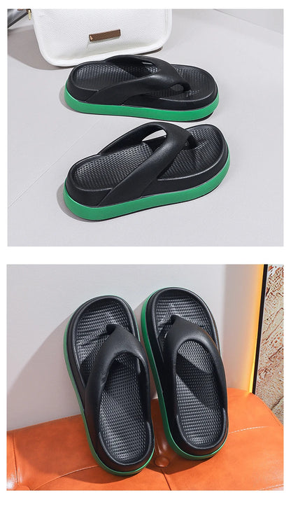 Trendy Platform Flip Flops