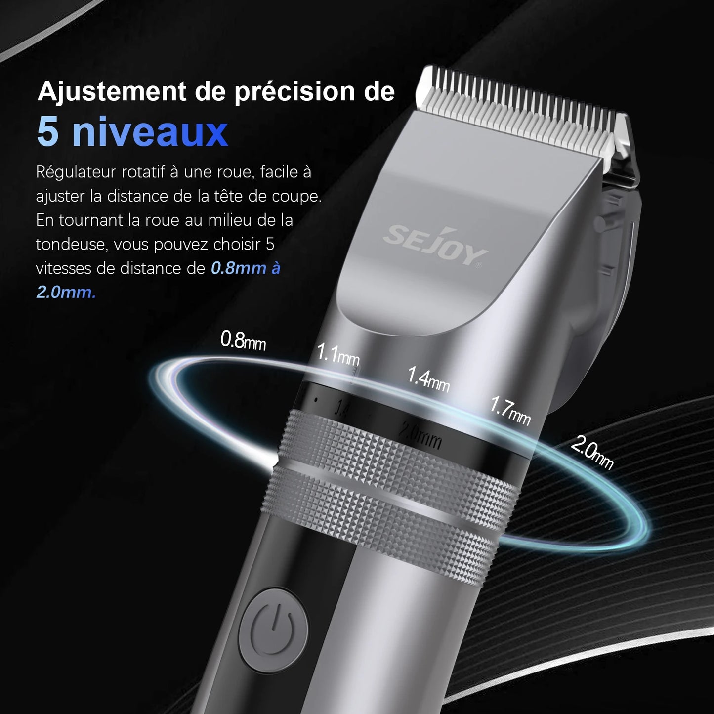 USB Rechargeable Beard & Hair Trimmer for Men