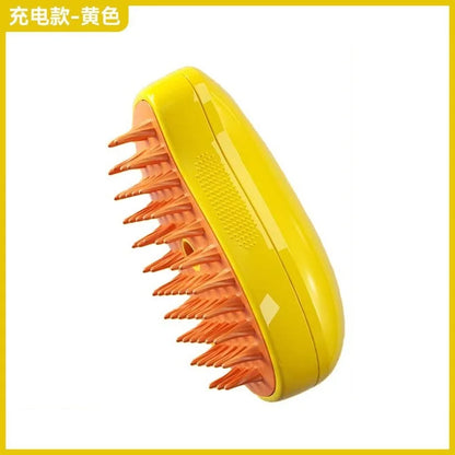 3-in-1 Electric Pet Steamy Brush