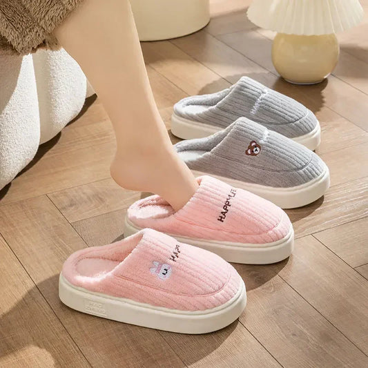 Warm Cotton Slippers