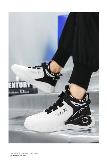 Men’s Sneakers with Rotating Buckle