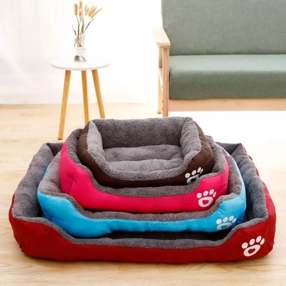 Large Plush Pet Bed