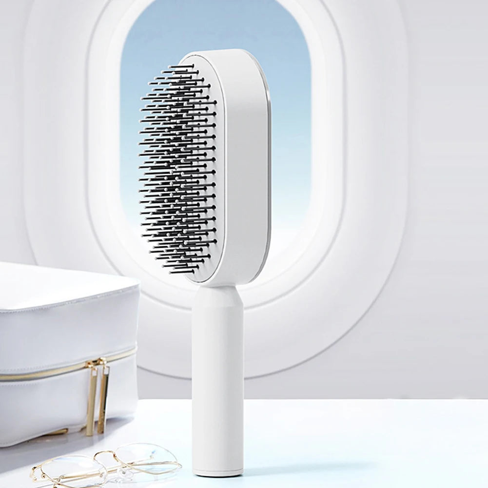 Self-Cleaning Hair Brush