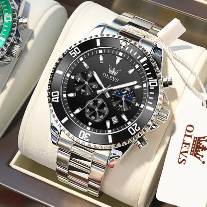 OLEVS Men's Luxury Chronograph Watch