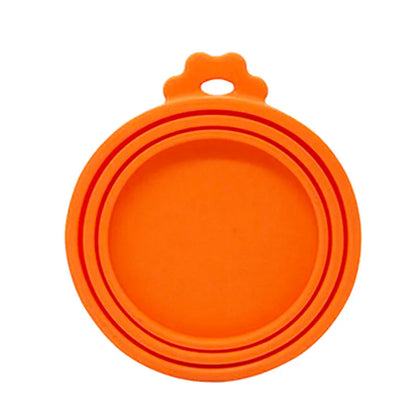 2pcs Pet Food Can Lid & Spoon Set