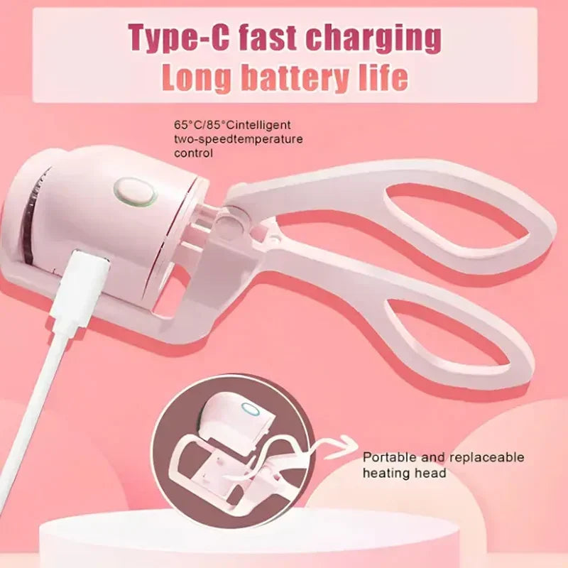 USB Rechargeable Electric Eyelash Curler