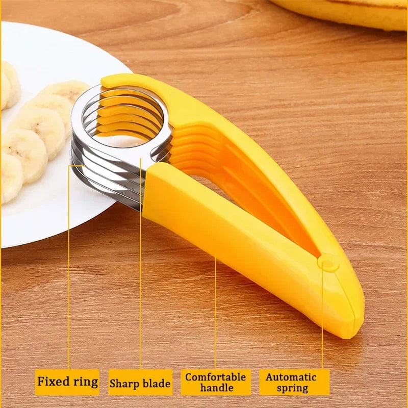 Stainless Steel Banana & Vegetable Slicer