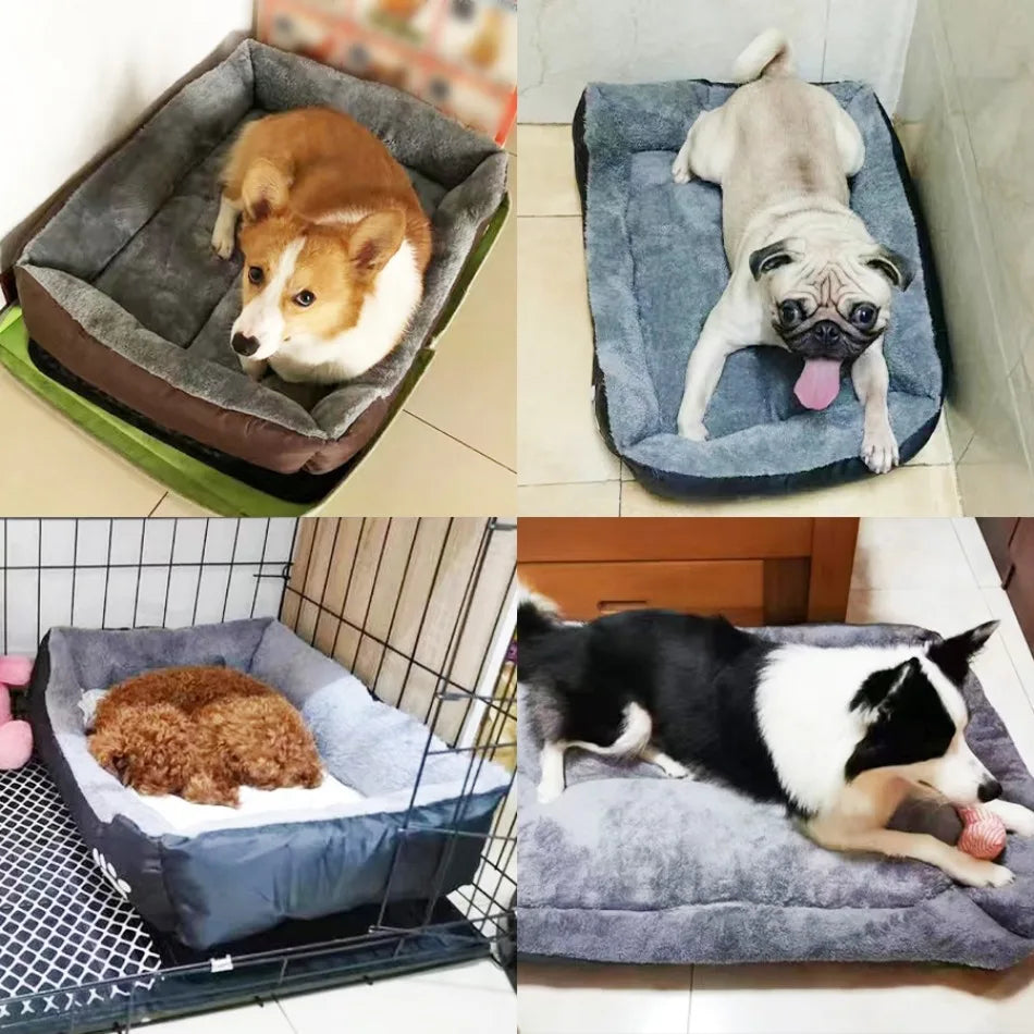 Large Plush Pet Bed