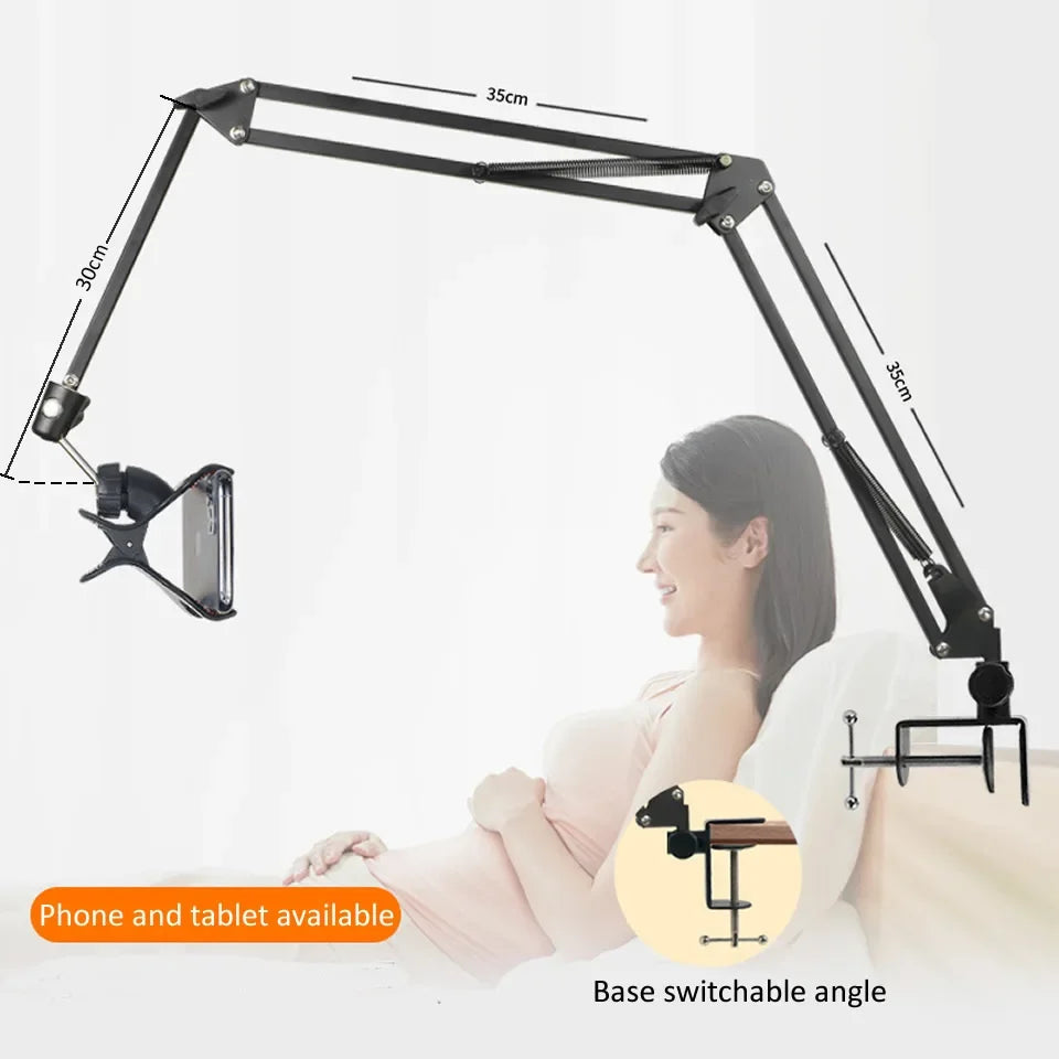 360° Adjustable Bed Tablet Stand