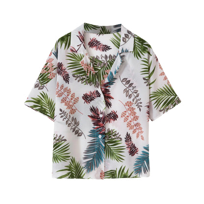 Men’s Hawaiian Cartoon Print Shirt