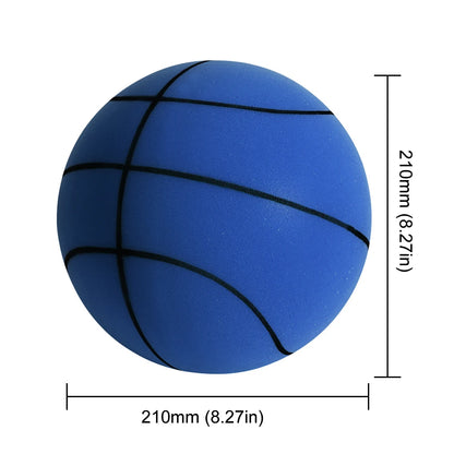 Indoor Silent Basketball – Soft Foam Mute Ball for Kids & Adults