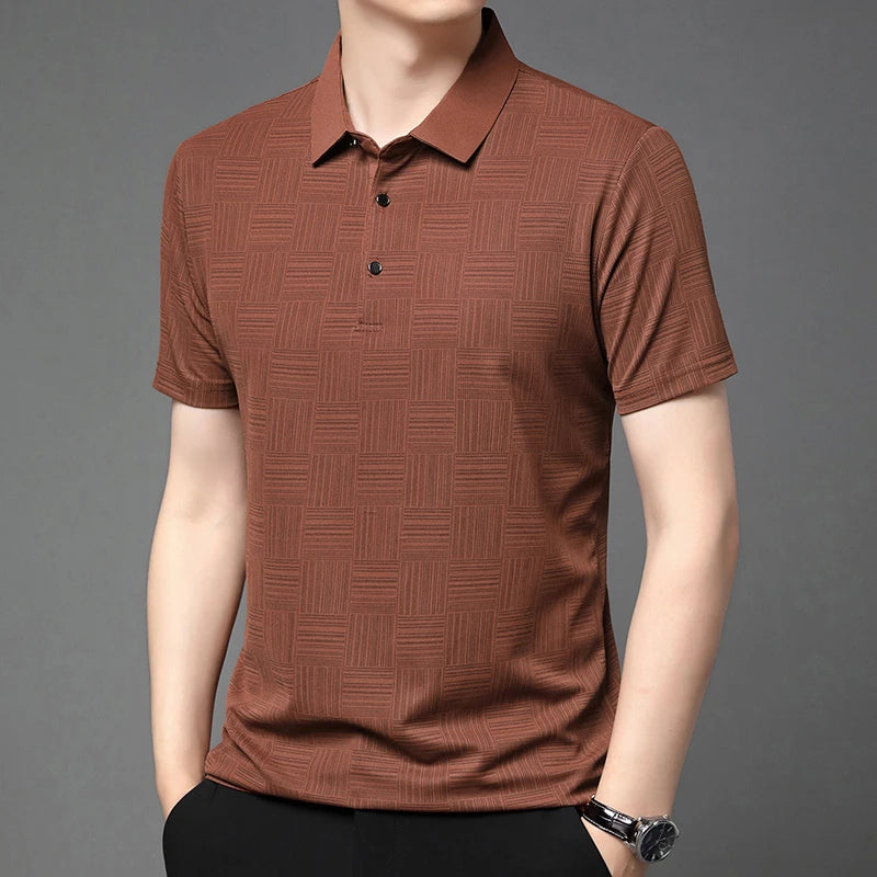 2024 Men's Printed Polo Shirt