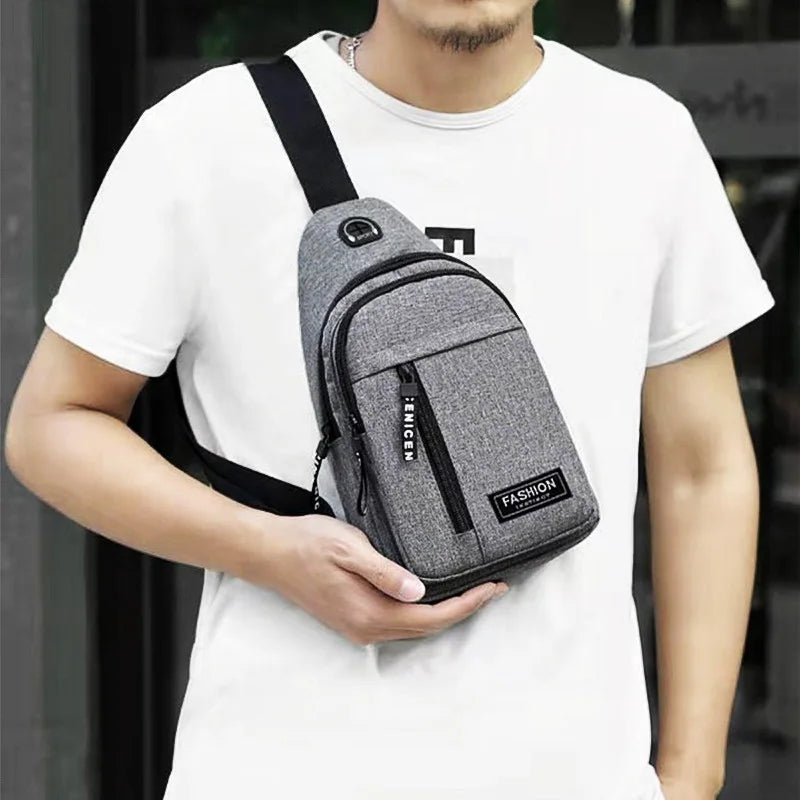 2025 Men's Multifunctional Chest Bag