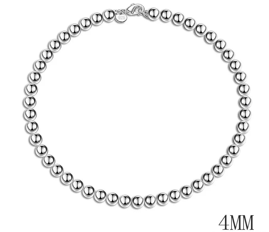 925 Sterling Silver Rope Chain Bracelet