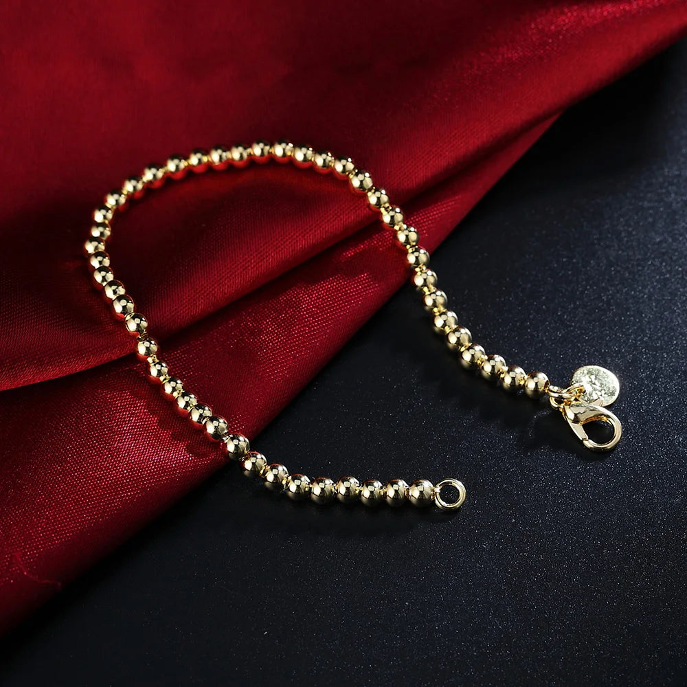 925 Sterling Silver Rope Chain Bracelet