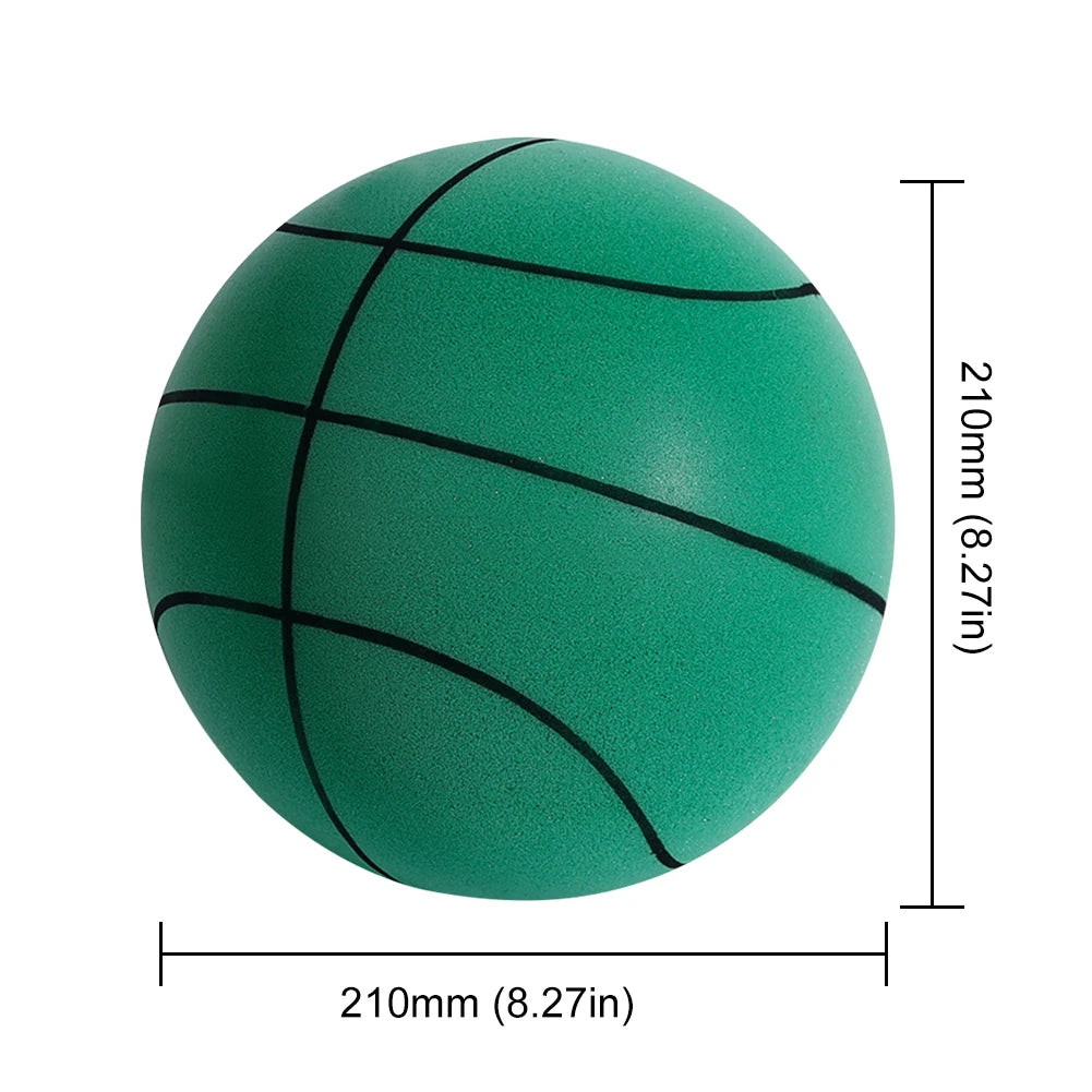 Indoor Silent Basketball – Soft Foam Mute Ball for Kids & Adults