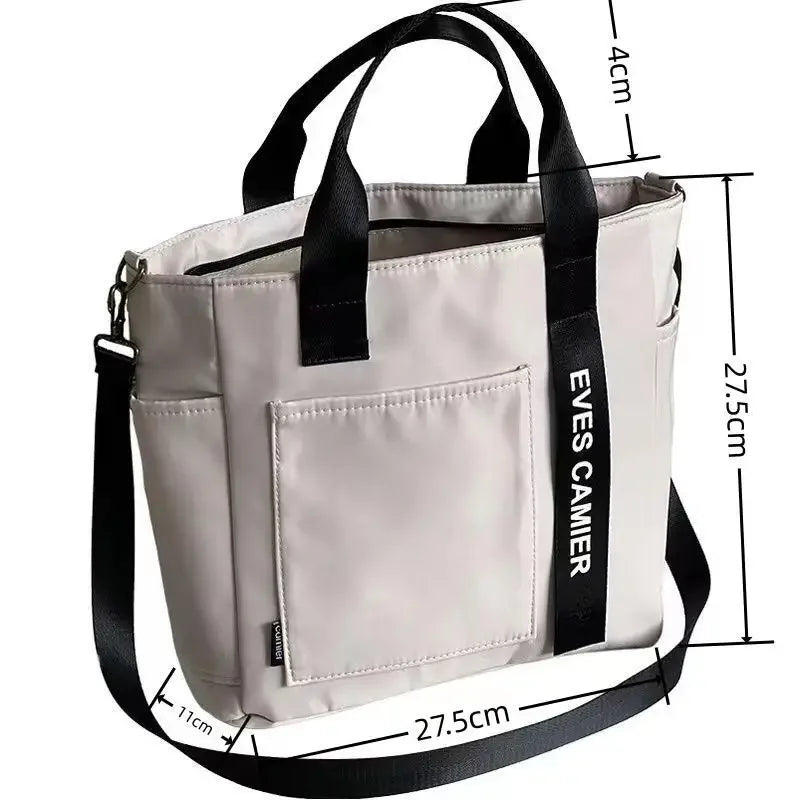 2025 Large Capacity Nylon Tote Bag