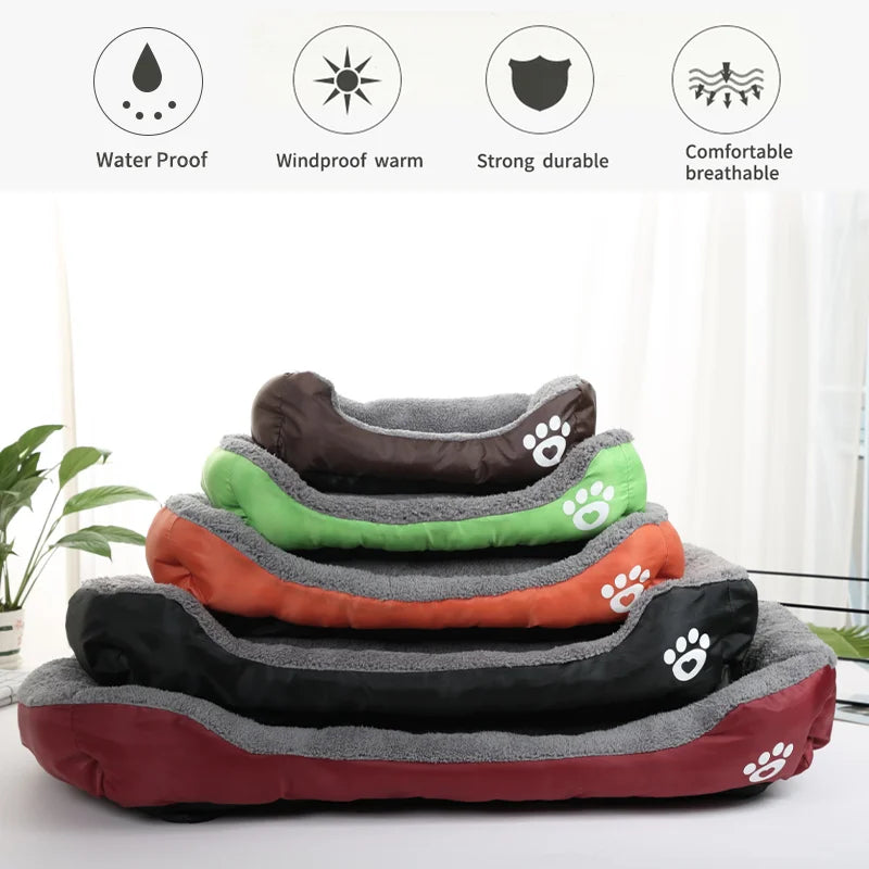 Large Plush Pet Bed