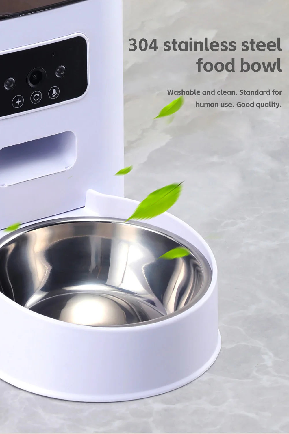 Smart Automatic Cat Feeder with Camera