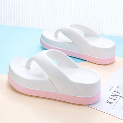 Trendy Platform Flip Flops