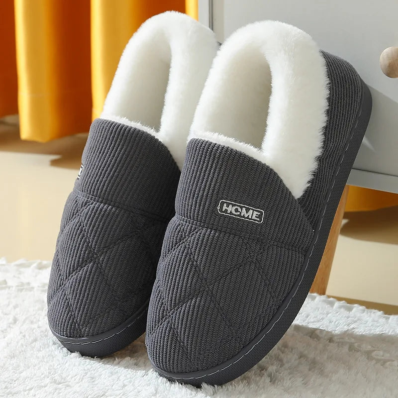 Evshine Fur Plush Slippers