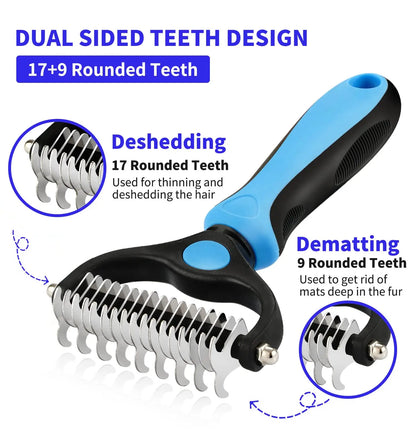 Professional Pet Deshedding Brush