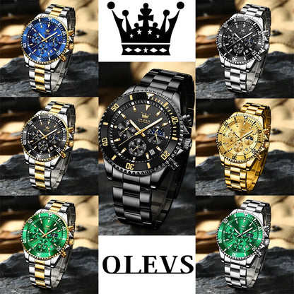 OLEVS Men's Luxury Chronograph Watch