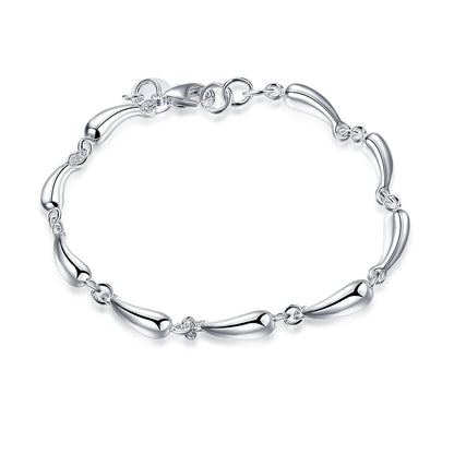 925 Sterling Silver Rope Chain Bracelet