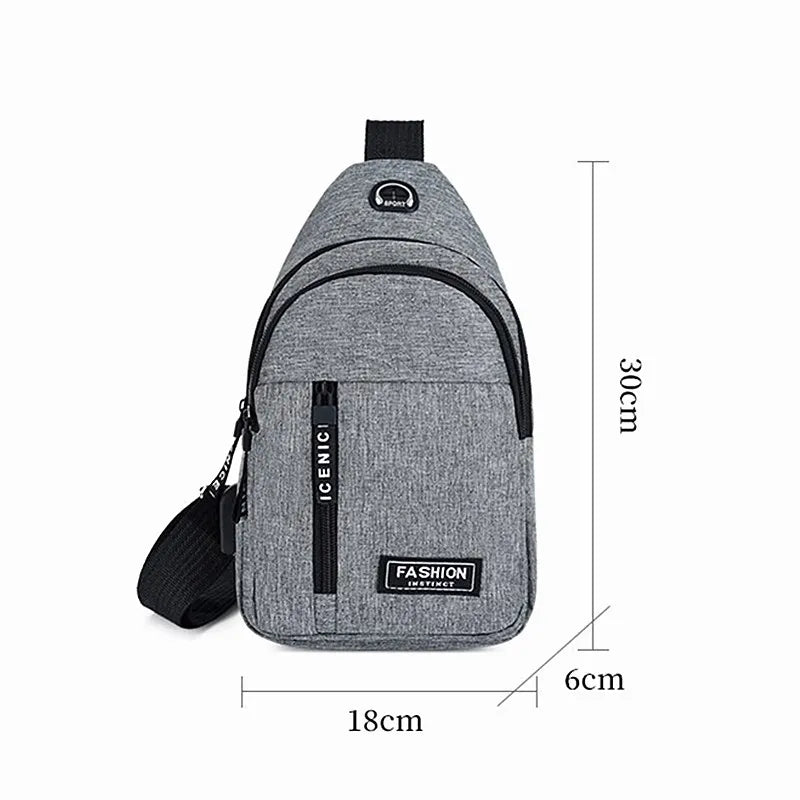 2025 Men's Multifunctional Chest Bag