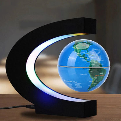 Levitating Floating Globe LED World Map