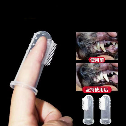 Silicone Pet Finger Toothbrush