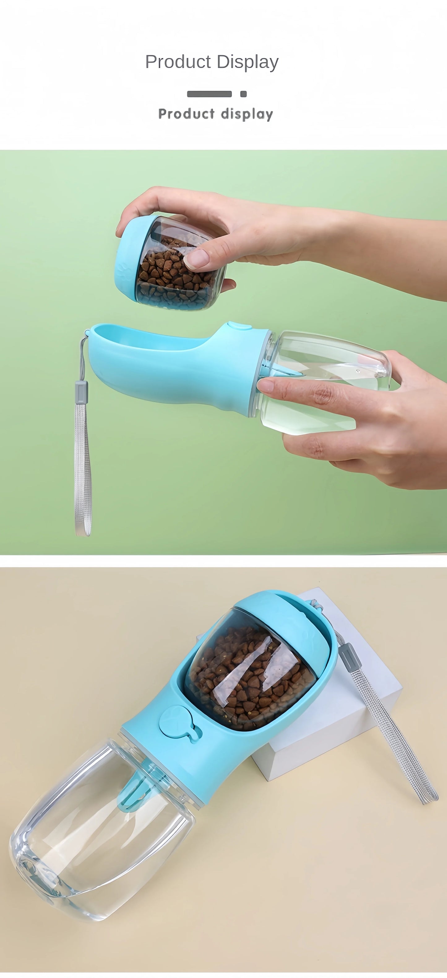 Travel Pet Feeder Bowl