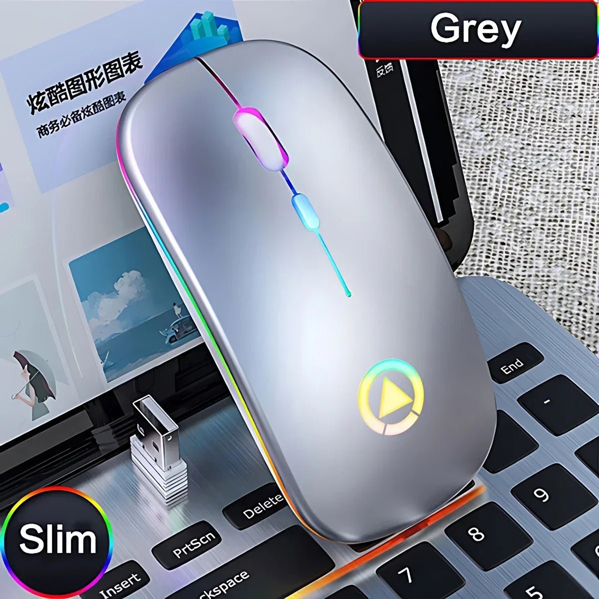 STONEGO Ultra-Thin Wireless Mouse