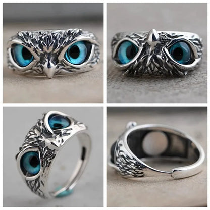 Trendy Adjustable Owl Ring