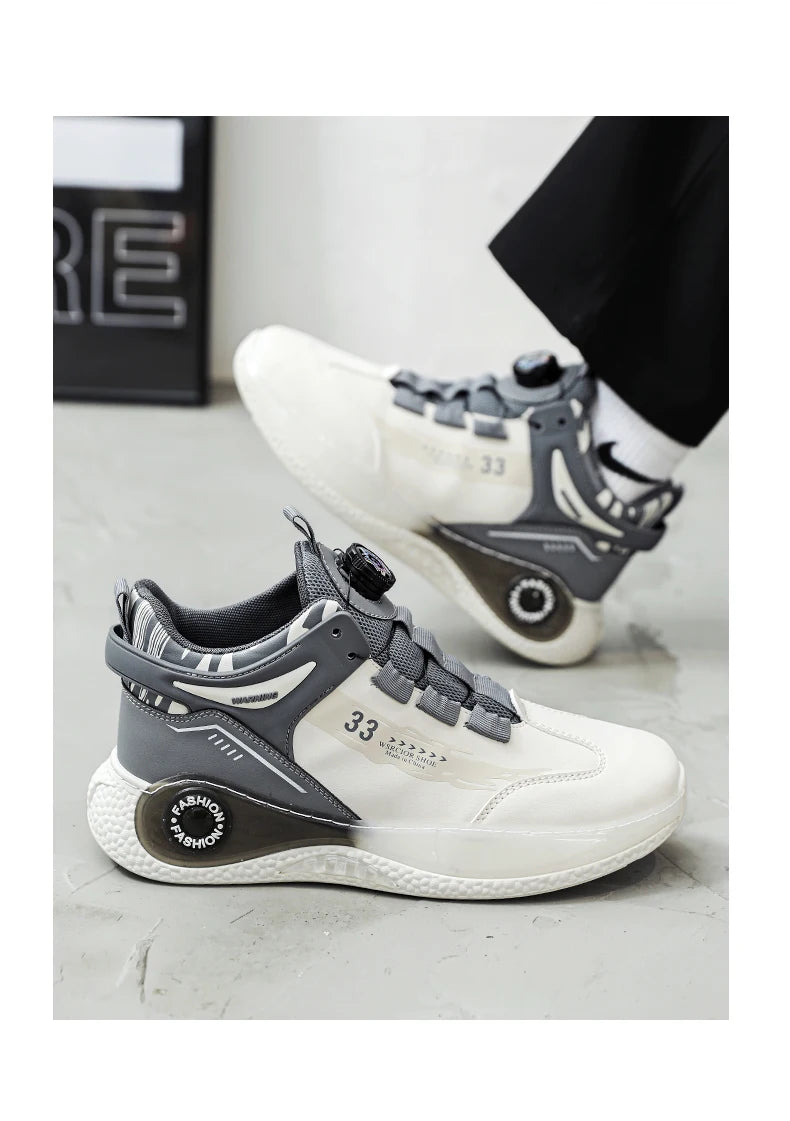 Men’s Sneakers with Rotating Buckle