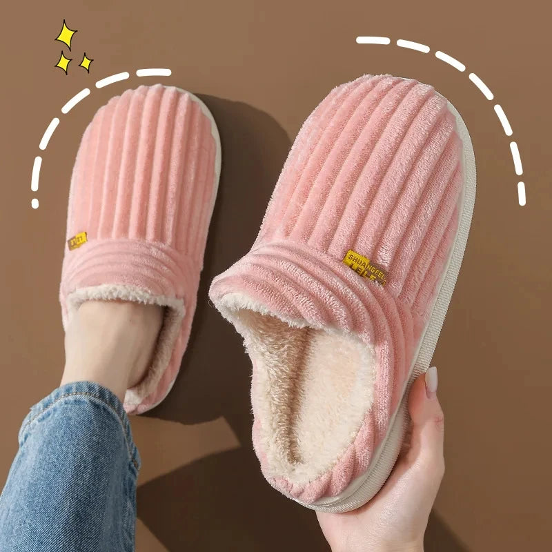 Evshine Fur Plush Slippers