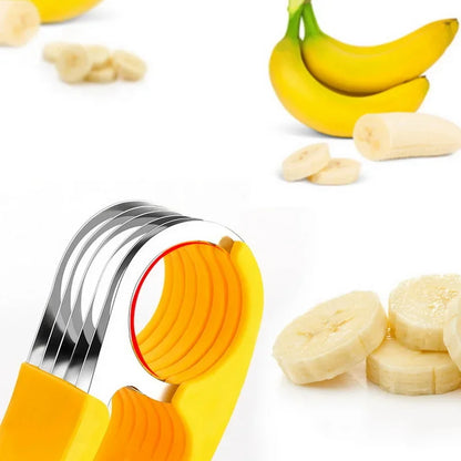 Stainless Steel Banana & Vegetable Slicer