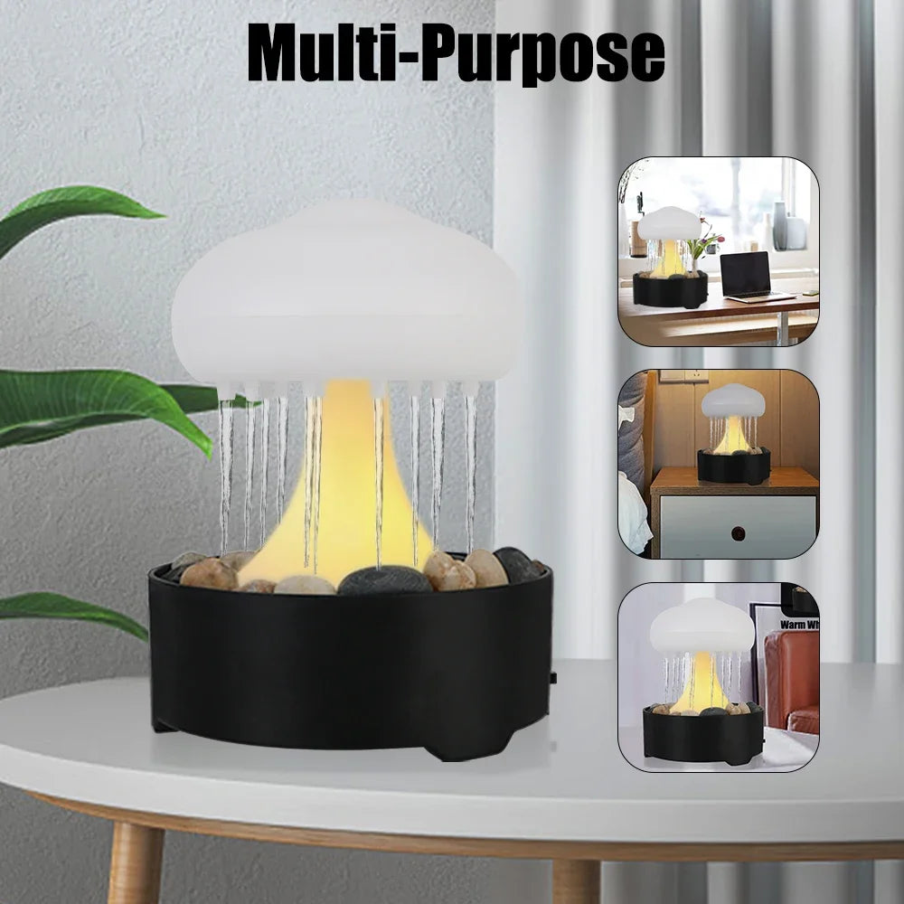 Mushroom Rain Cloud Night Light