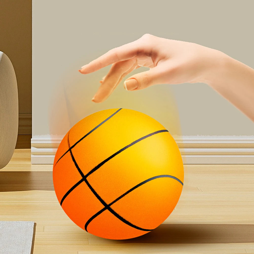 Indoor Silent Basketball – Soft Foam Mute Ball for Kids & Adults