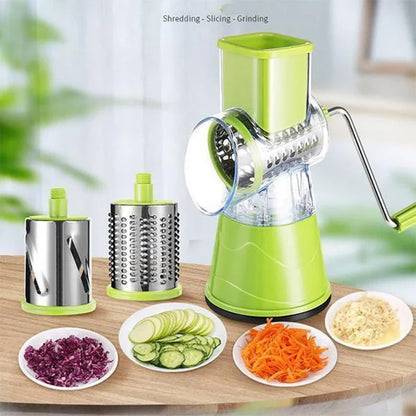 3-in-1 Manual Vegetable Slicer & Grater