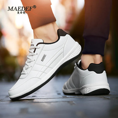 MAEDEF Men’s Leather Sneakers