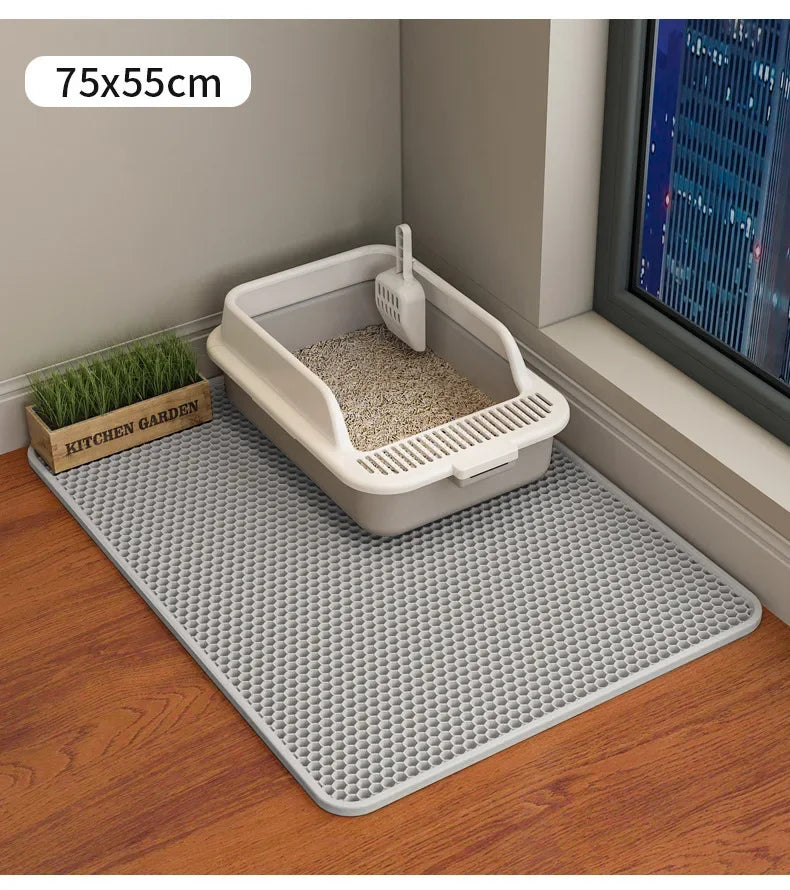 Non-Slip Waterproof Cat Litter Mat