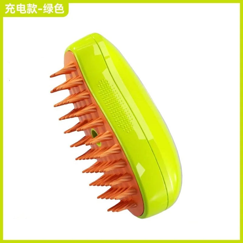 3-in-1 Electric Pet Steamy Brush