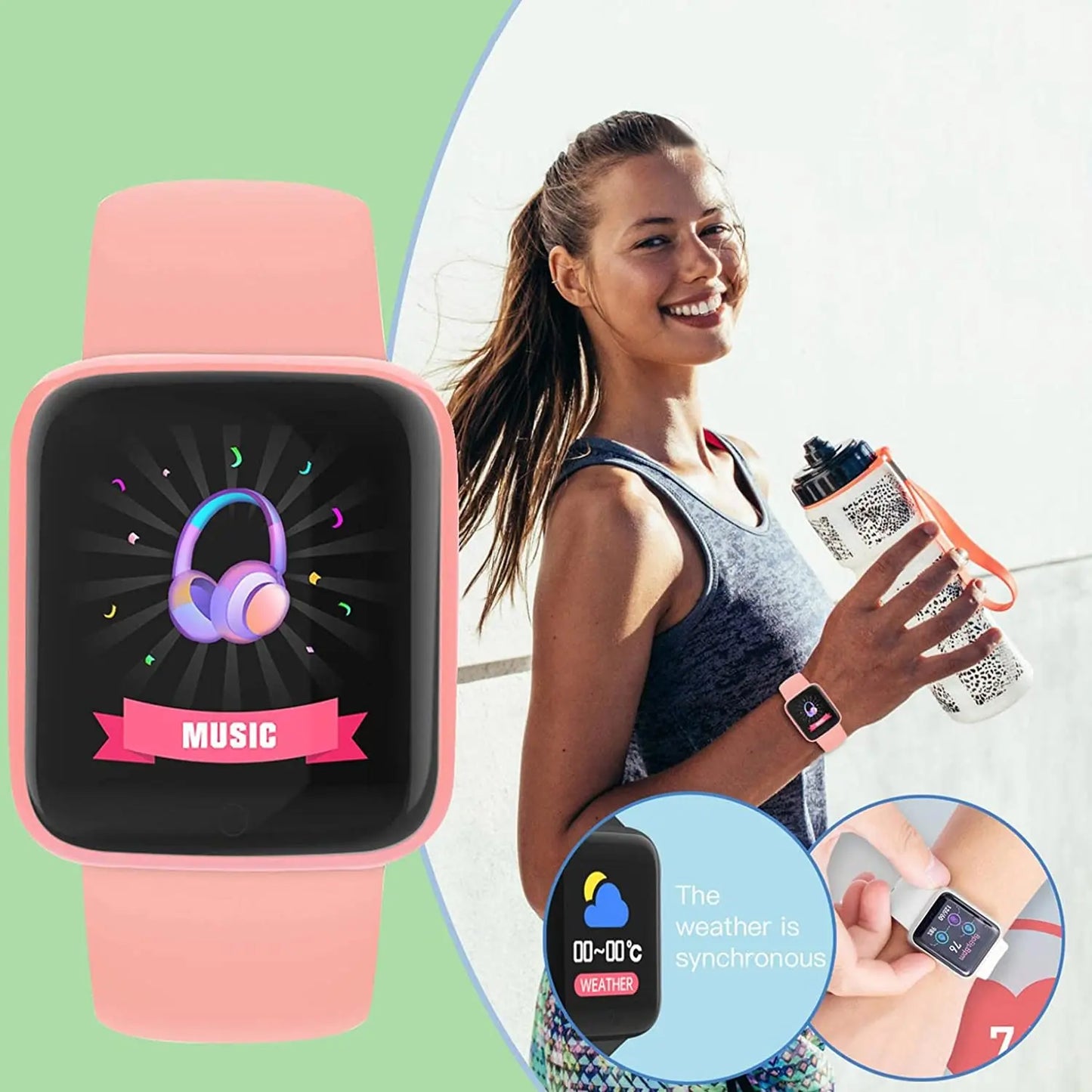 Smart Fitness Watch Y68