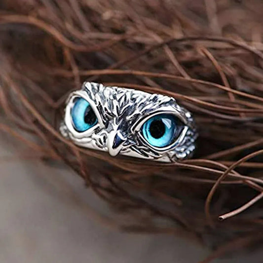 Trendy Adjustable Owl Ring